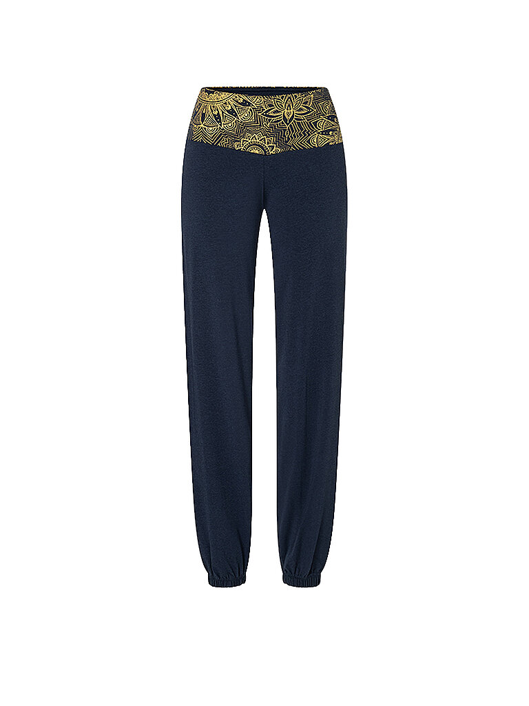 SPIRIT OF OM Damen Yogahose Bali dunkelblau | XS